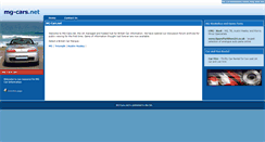 Desktop Screenshot of mg-cars.net